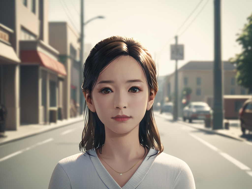 score_9, score_8_up,score_7_up,1girl, <lora:Sawa_Yoko:1>sawa yoko, on the street,upper body,no coment,