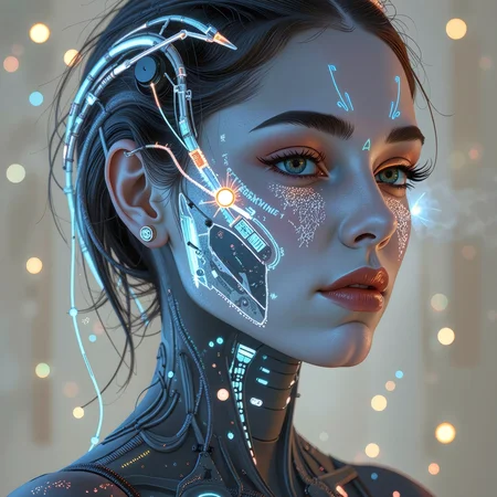 Biopunk person, with futuristic bioluminescent accents, with an emphasis on the blurring of lines between living tissue and artificial constructs. A biological engineering aesthetic with a focus on symbiotic relationships between organic and synthetic elements. <lora:peeps/Emma Watson-000052.safetensors:1.0>, <lora:flux_trainer/fluxPunk_v12_rank16_bf16>, <lora:flux/ARTifacts>, <lora:flux/flux_realism_lora>,