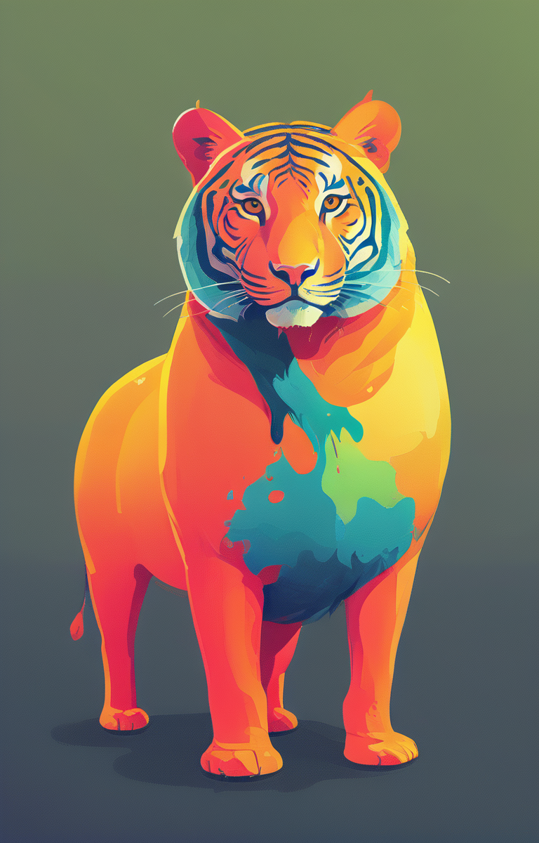 masterpiece,best quality,<lora:tbh20-sdxl:0.9>,illustration, animals