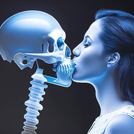 <lyco:X-ray:1.0> X - ray kiss