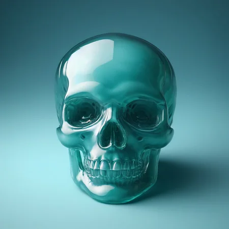 a skull, je11y<lora:je11y:1>