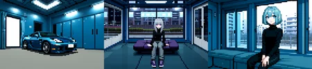 (otherworldly), highly insanely detailed, masterpiece, top quality, best quality, highres, 4k, 8k, RAW photo, (very aesthetic, beautiful and aesthetic),
1girl, asian female, facing viewer, turtleneck, pants,
<lora:MM5-v1:0.5>, blue wall, window, sitting, Magic Mirror Car, MM5, indoors,
1girl, solo,
(__lazy-wildcards/char/haircolor__),âââ