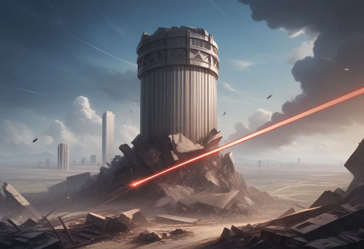score_9, score_8_up, score_7_up,newest,safe,source_anime,ncrender,landscape,cityscape,apocalyptic,sky laser,pillar of light,destruction