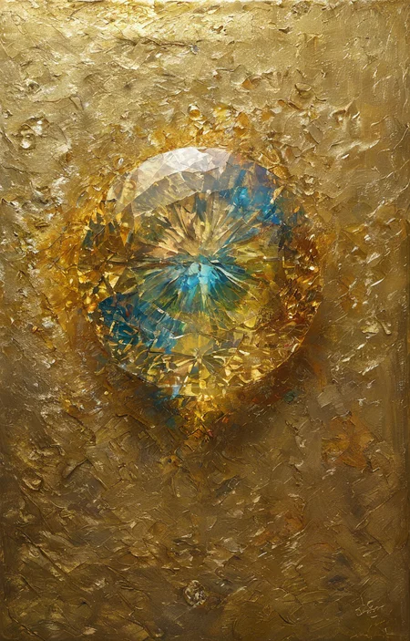 masterpiece,best quality,<lora:tbh53-sdxl:1>,illustration,Gold,jewelry,diamonds,colorful,<lora:tbh123-sdxl:0.5>,oil painting,style of Vincent van Gogh,