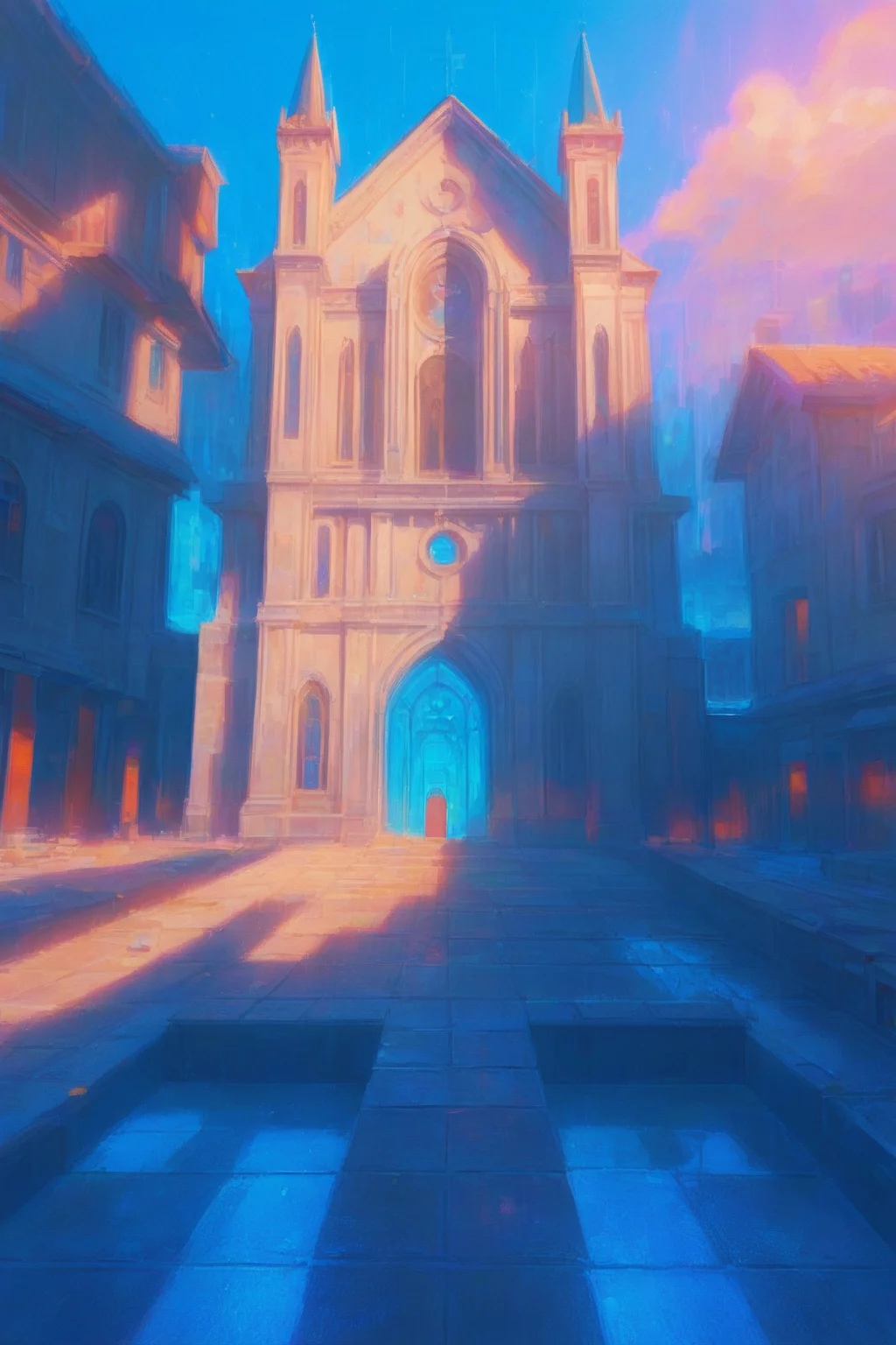 <lora:xinsir_style-000090:0.8>, (xinsirglitch:0.5), score_9
building, church, white, light, light through, stone,