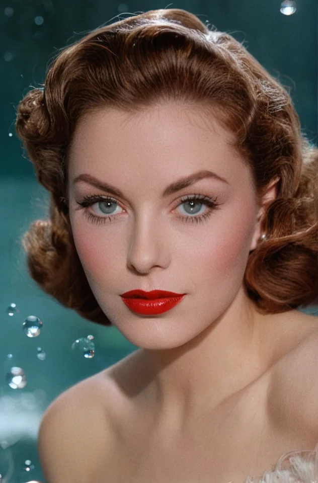 Niagra Falls background setting backdrop((Introduce quality iteratively))((unambiguous unequivocal sampling))((award winning Jeanne Crain bubbles Peter Stackpole, long full wavy shiny ebullient head of hair, intense stare, large speclar glinting glimmering enchanting eyes, bold makeup, vivid lipstick, confident pose, warm tones))((Surreal Glow, Crimson Flow, Enigmatic Essence, Dreamlike Tranquility, Luminous Contrast))((exposure POP!!!)(extreme depth of field)(bokah effect)(old photo effect)(soulical black point)((art of genius))(musical gradients)((1950's colors wildly saturated hues))((dark vignette))f(x)
<lora:LCM-LoRA-XL_V1:0.21>
<lora:SDXLHighDetail_v5:0.3>