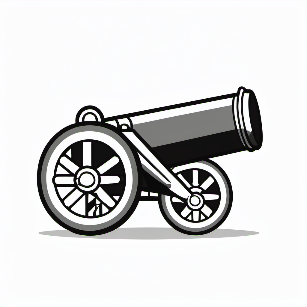 <lora:[XL]Logo:1>, A cannon