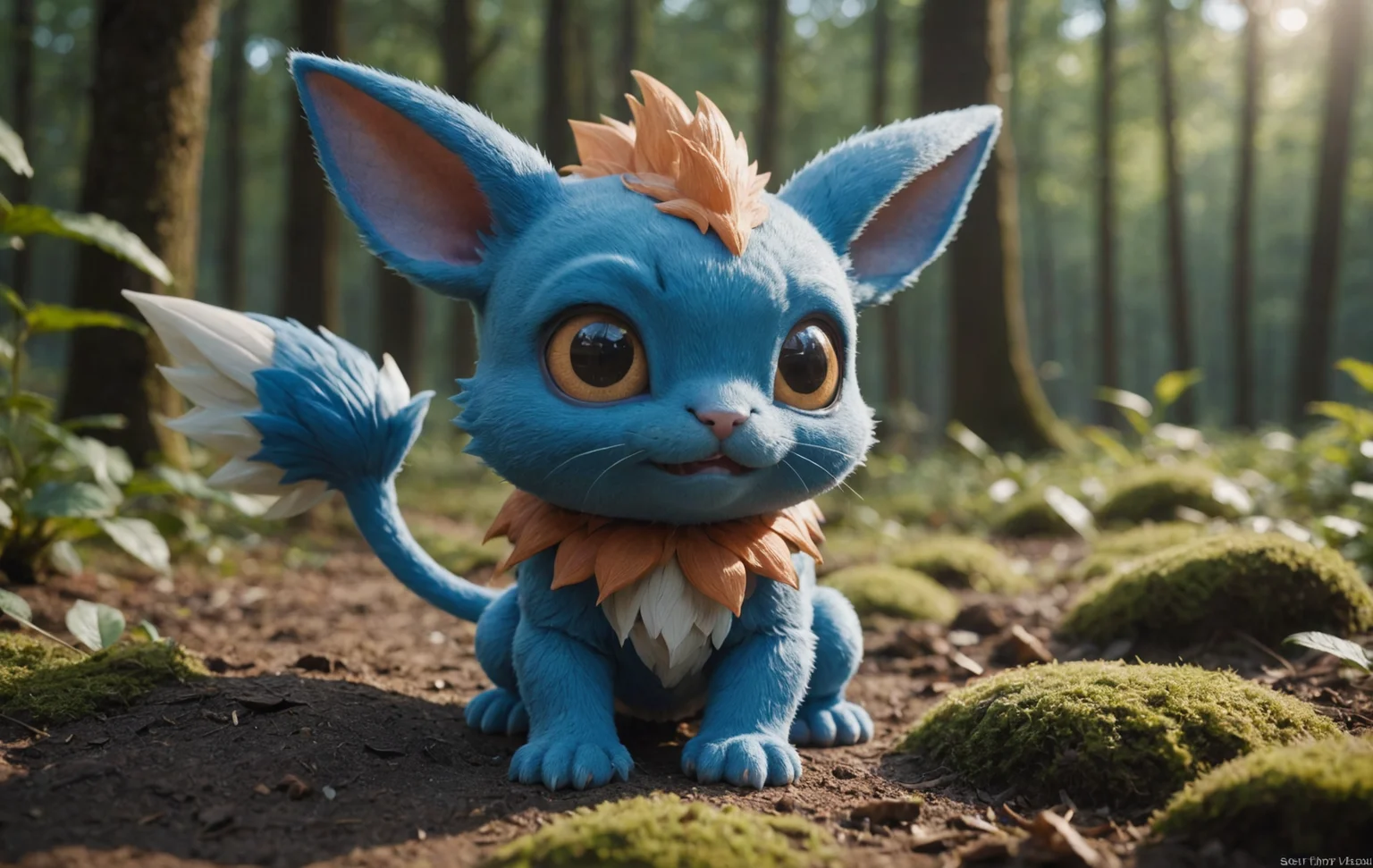 cinematic film still, close up, photo of a cute Pokémon, in the style of hyper-realistic fantasy,, sony fe 12-24mm f/2.8 gm, close up, 32k uhd, light navy and light amber, kushan empirem alluring, perfect skin, seductive, amazing quality, wallpaper, analog film grain <lora:aesthetic_anime_v1s:0.5> <lora:add-detail-xl:1.1>