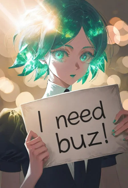 phosphophyllite_(ll)\uff0cgem uniform \\(houseki no kuni\\),solo,((artist:betabeet)),artist:john_kafka,artist:nixeu,artist:quasarcake,redum4,saihate_(d3),fajyobore,[[yoneyama mai]],[[ask_(askzy)]],[[[mignon,miwano rag]]],year 2024,year 2023,extremely exquisite female facial description,eye reflection,colorful,detailed light,light leaks,sunlight,shine on girl's body,bokeh,blurry foreground,ray tracing,lens flare,cinematic lighting,eye focus,reflection, reflection in eyes with a sign,need_buzz, holding sign