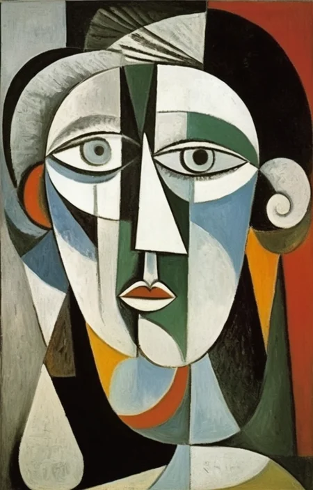 masterpiece,best quality,<lora:tbh296-sdxl:0.8>,illustration,style of Pablo Picasso, portrait of noble man