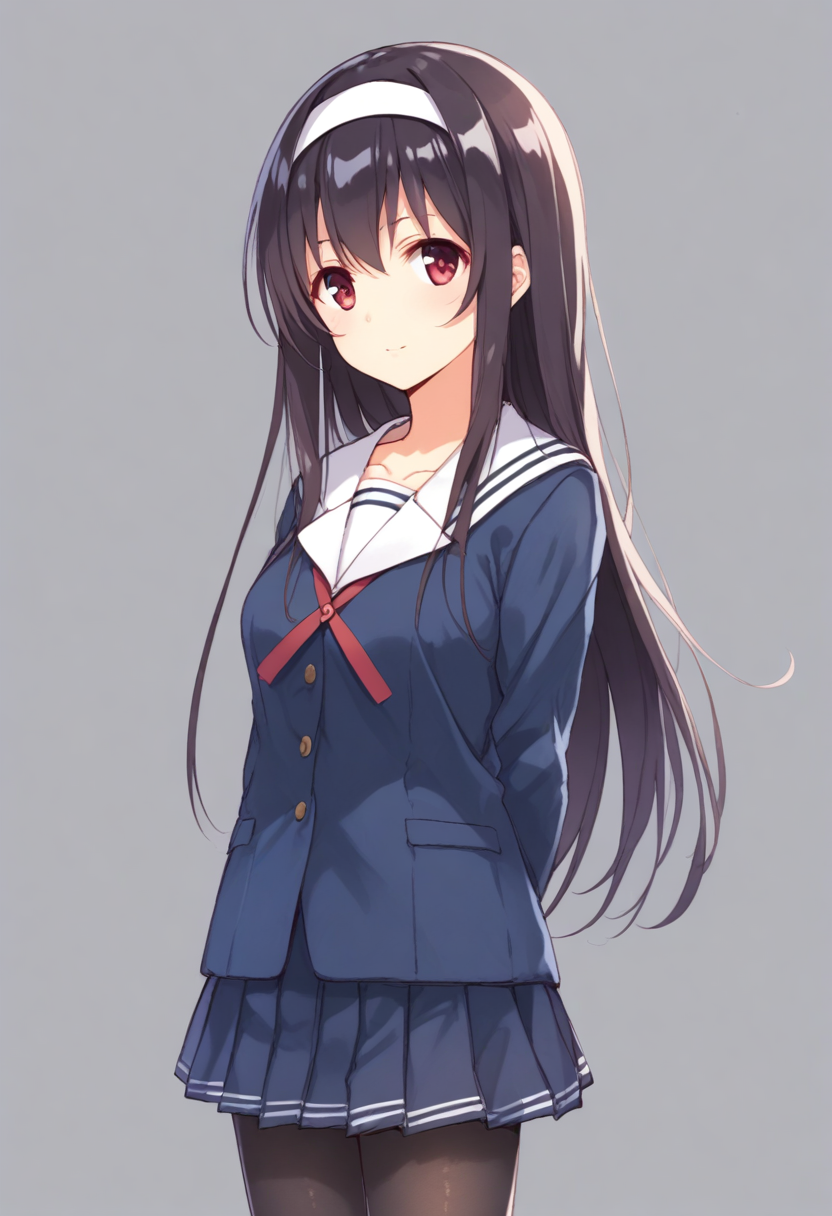 <lora:kasumigaoka_utaha_XL_pony_bf16_v1:1>1girl, kasumigaoka utaha, school uniform,, BREAK score_9, score_8_up, score_7_up, BREAK source_anime, best quality, masterpiece, uncensored,<lora:sdxl_lightning_4step_lora:1>(clear eyes:1.2),zPDXLpg,rating_explicit,clear eyes,beautful eyes,