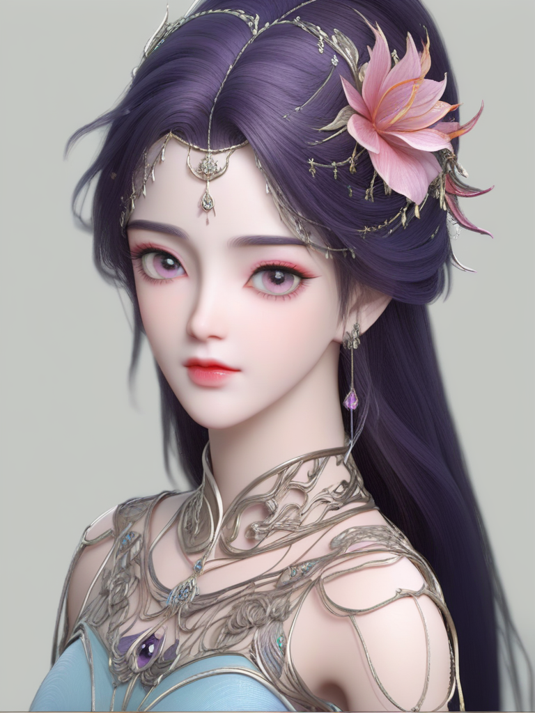 guofeng, Illustrated,1girl,black eyes,long hair,super precise depiction, (flowers),multiple colors,high definition,Rich in intricate details. 8K,illustration,crazy colors, <lora:YunXi_SDXL-000008:0.7> <lora:20240211-1707644916382:0.7>