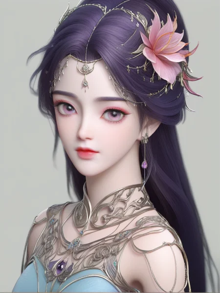 guofeng, Illustrated,1girl,black eyes,long hair,super precise depiction, (flowers),multiple colors,high definition,Rich in intricate details. 8K,illustration,crazy colors, <lora:YunXi_SDXL-000008:0.7> <lora:20240211-1707644916382:0.7>