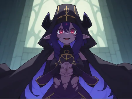 1girl, elf, priestess,
Dark demonic runes etch themselves into her flesh like a forbidden language.
demonic_runes, etched_flesh, dark_magic, corruption
<lora:DarkfireStyle19v2:0.85>