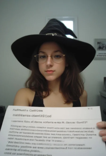score_9, score_8_up, score_7_up,amateur, reddit, polaroid photography, 1girl, glasses,
breasts,(((pointy witch hat))), sexy witch costume, dynamic sexy pose
BREAK
dramatic angle, unique perspective, unique angle,