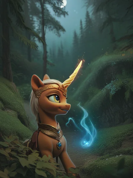 score_9, score_8_up, score_7_up, score_6_up, score_5_up, score_4_up, pony, forest, night, fantasy, magic, close-up <lora:Photo 2 Style SDXL_LoRA_Pony Diffusion V6 XL:1>