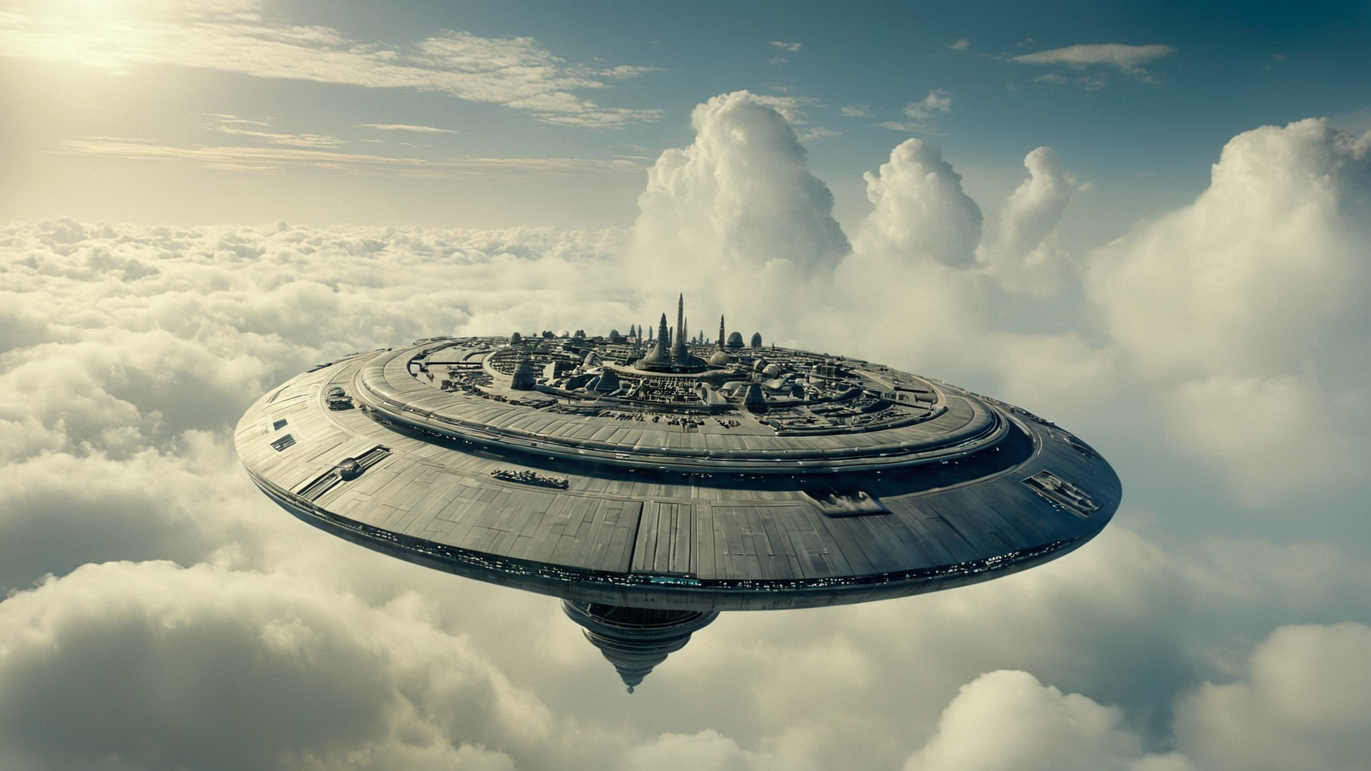 cinematic film still of <lora:detailed:0.4> detailed
<lora:perfection style:0.4> perfect
<lora:PerfectEyesXL:0.5>
 <lora:Bespin:1>
Bespin a futuristic city in the clouds with a sky background,in star wars style,outdoors,sky,day,cloud,no humans,cloudy sky,scenery,flying,science fiction,aircraft,sun,spacecraft,airship, shallow depth of field, vignette, highly detailed, high budget, bokeh, cinemascope, moody, epic, gorgeous, film grain, grainy