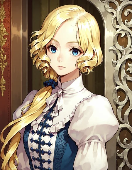 score_9, score_8_up, score_7_up, score_6_up, source anime,
kojima ayami, castlevania, 1girl, maria renard, blonde hair, blue eyes, portrait, upper body, long hair, low-tied long hair, low ponytail, long sleeves, detailed illustration, puffy long sleeves, white puffy sleeves
<lora:ayami_kojima_castlevania_pony:0.8>