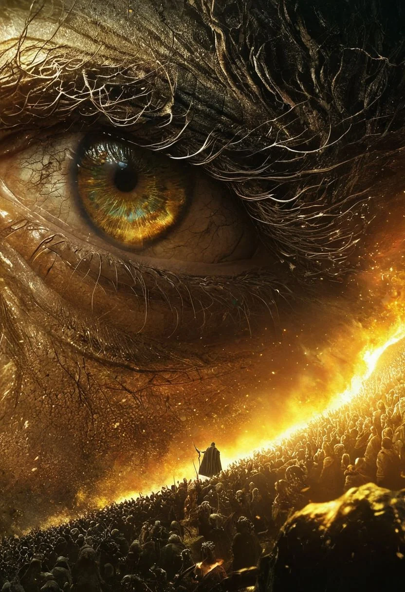 Completely The world of the Lord of the Rings, pure black, detailed, but the Lord of the Rings of life are rising, FastNegativeV2, ral-dissolve, amazing quality, masterpiece, best quality, hyper detailed, ultra detailed, UHD, perfect anatomy,
