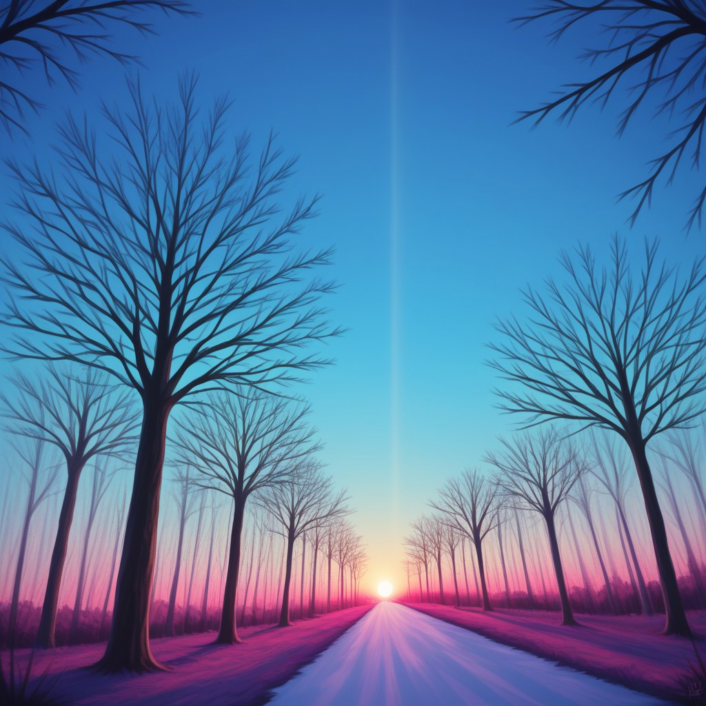 (masterpiece), best quality, Symphtia-Style, Colorful Theme, Illustration, Abstract Art, Tree