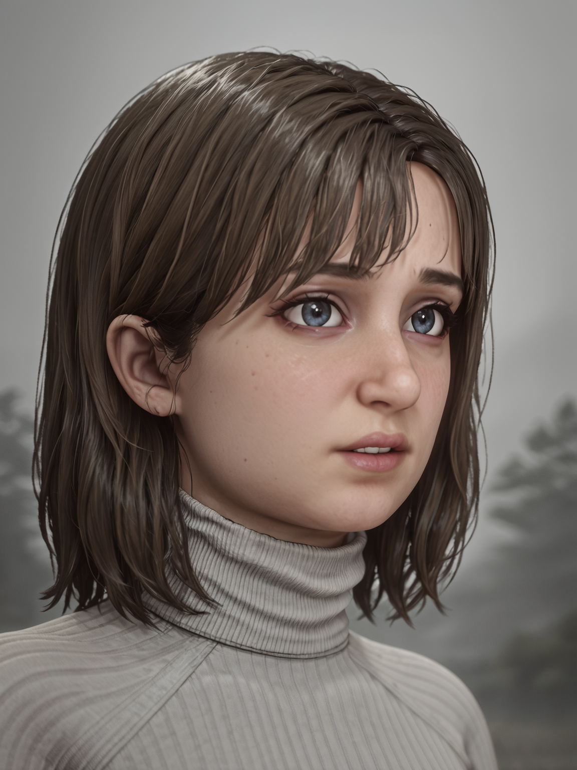 fog, mist, solo, source_3d, score_9, turtleneck sweater, face, close-up
(sh2rangela:1.1) <lora:AngelaSH2andRemake:0.9>