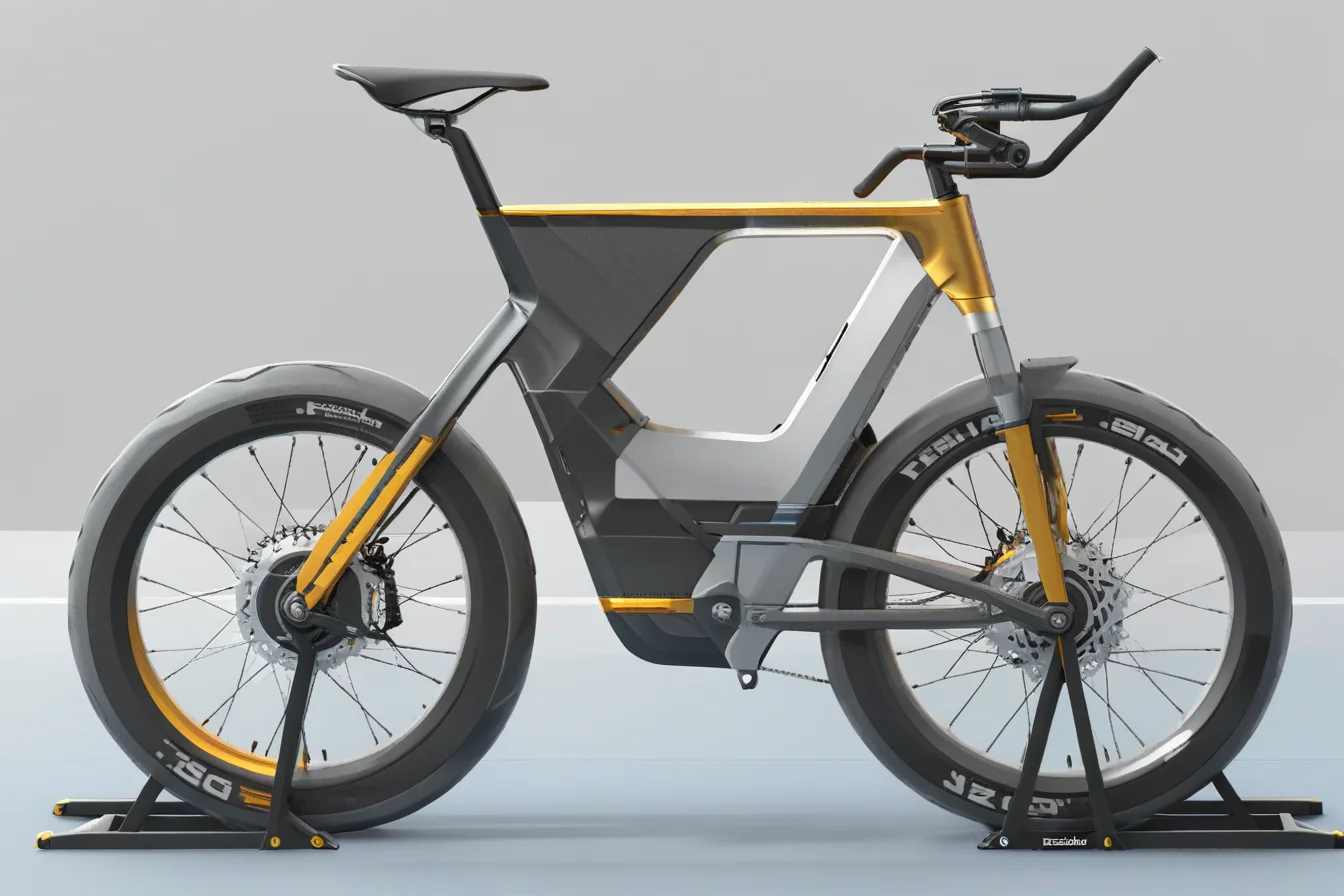 (best quality, masterpiece :1.2),bicycle,polestar design style,future,2D rendering,finely detailed,4k,octane render,product design,<lora:polestar_design_style_v2-000016>,