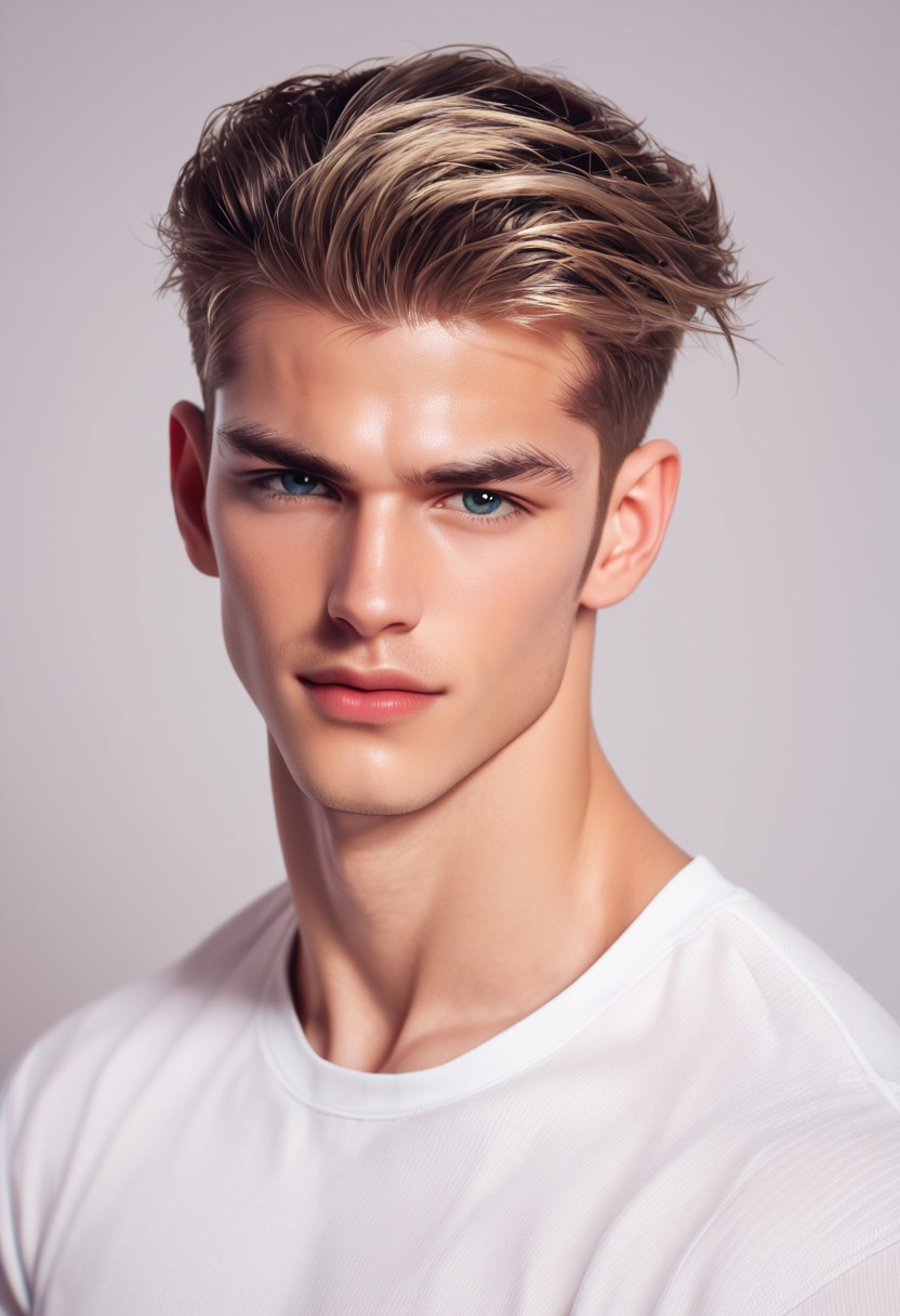 score_9, score_8_up, score_7_up, 25 yo handsome male model, high detail, realsitic shadow