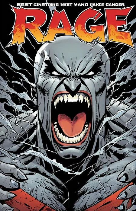 a comic cover of a man screaming in anger, text "rage", outline, best quality, masterpiece, cbcmkrsdxl, comics logo, <lora:cbcmkrsdxl:0.8>, alley, veins,