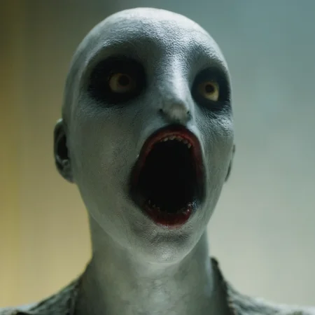 cinematic film still of  Cinematic, Grainy:1.5, Detailed:1, Sharp Image:1.2, of
 <lora:Kodak Motion Picture Film Style3:1>
Best Cinematic horror Picture of a creepy looking creature in a dark room with dim moonlight shaft shadow on Kodak Motion Picture Film Style, shallow depth of field, vignette, highly detailed, high budget, bokeh, cinemascope, moody, epic, gorgeous, film grain, grainy