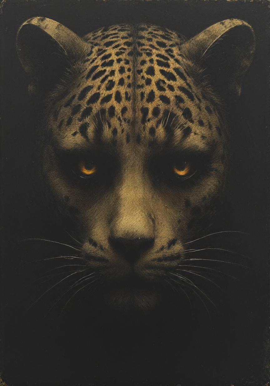 the world at your feet, in your fantasy, and when humans play cat and mouse, your're the leopard, when the world shines in bright colors, you paint everything black , can't see anything with your obscuring mechanical mask,   lora:SDXL_feelings_Sa_May:0.8> , <lora:artfullyECHELIER_SDXL_V1:0.8> <lora:Moody__Time:0.4> <lora:Desolation:0.4> <lora:- SDXL - mech_vari_uncapt_V1.0:.5>