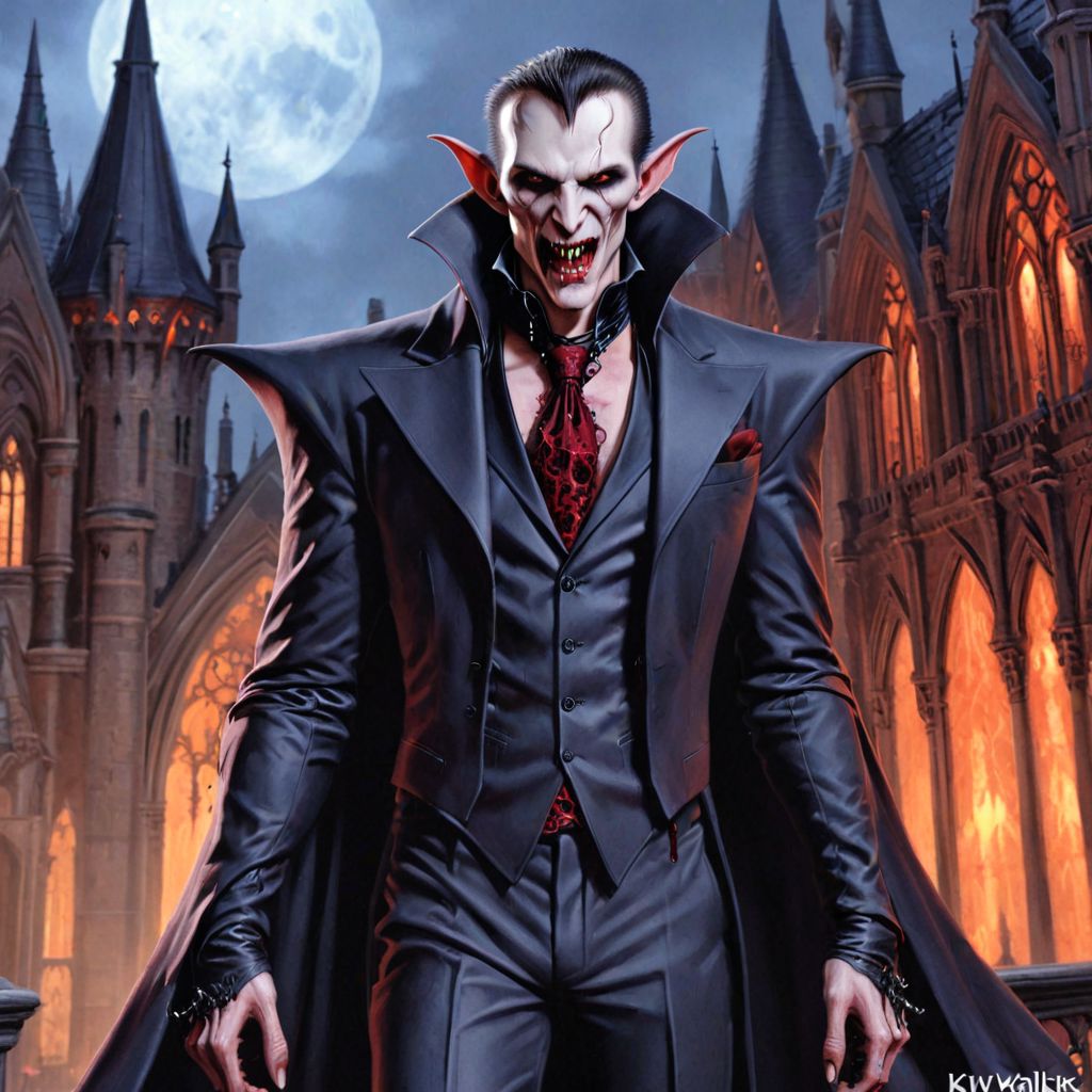 1guy, elegant vampire, suit, fang, dark gothic city, highly detailed, realistic,
evoKevWalker, mtg, fantasy art
