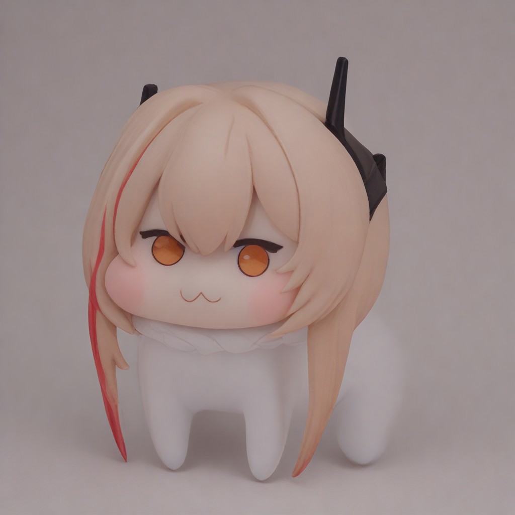 score_9, score_8_up, score_7_up, source_anime,  
figure style,photorealistic,photo \(medium\),
white background, sopii, mod3,,
doro, creature, chibi, :3,
no humans, solid circle eyes, no pupils, white skin, four legs, simple background