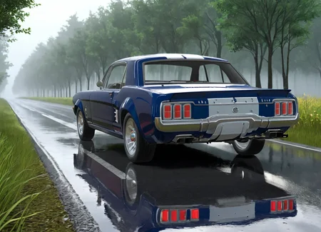 obc10 Car <lora:10_vehicle_obc10:1.0> on a road,
outside, tangible,
nature at background, professional, realistic, high quality,
Rain showers and fog, <lora:general_vehicle:-0.20>