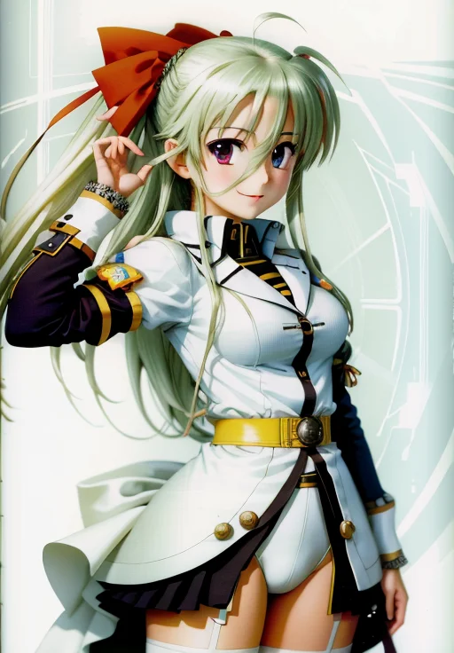 <lora:ViVidStrike:0.8>, EinhardStratos, smile, 1girl, solo, upper body, (masterpiece, best quality, absurdres, detailed, ultra-detailed:1.3)