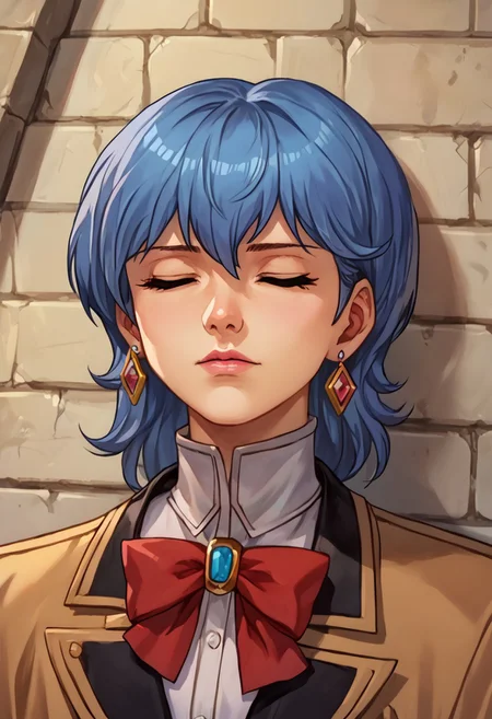 score_9, score_8_up, score_7_up, source_anime,
, (best quality) , (highly detailed) ,masterpiece ,absurdres ,detailed face ,beautiful face ,
<lora:pony_xl_Hildegard:0.8>,Hildegard,score_9,score_8_up,1girl,female,kawaii,solo,Long hair,earrings blond hair
jacket, long sleeves, red bow, black skirt, red leggings, black boots, closed eyes, lying on the ground, dungeon
best quality, masterpiece, very aesthetic, ,,(portrait, upper body),
OverallDetail