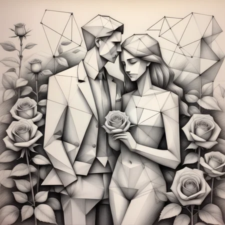 gformix geometric sketch lovers with rose in garden
<lora:gformix:0.8>