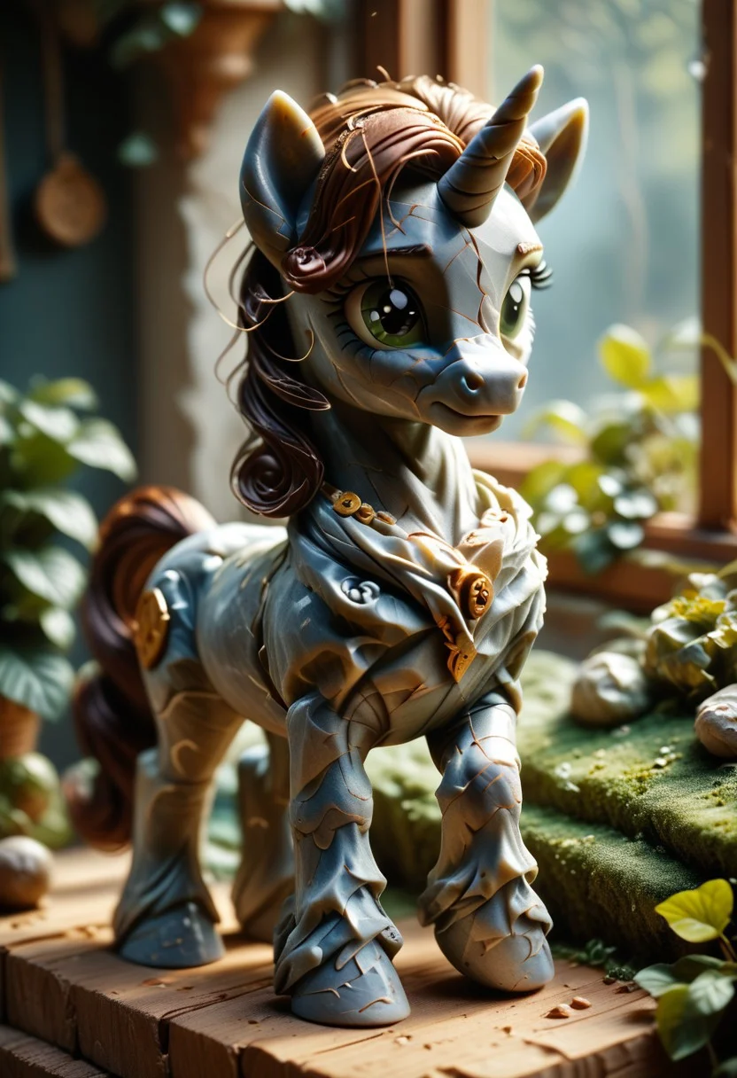 score_9, score_8_up, score_7_up, Realistic, BREAK,
World Morph (marble), pony unicorn
