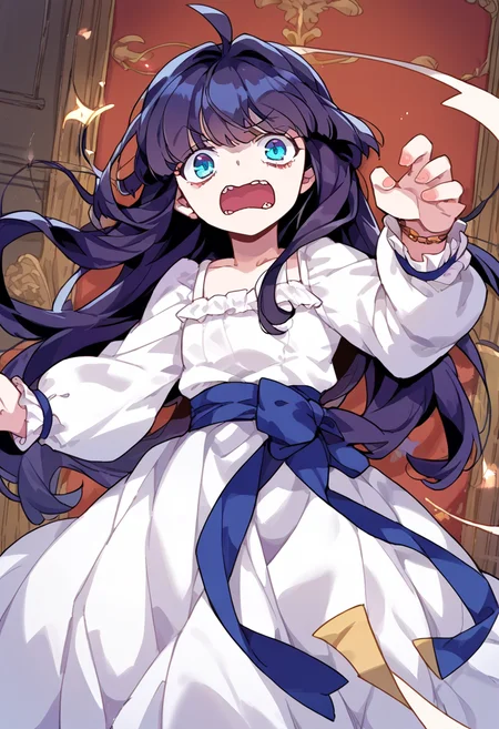 score_9,score_8_up,score_7_up,source_anime,zPDXL3,
*//*,<lora:BlancheFreidkin_v1.1:1>,blanche_freidkin1girl,flat chest,blue eyes,black hair,long hair,hair intakes,ahoge,white dress,
*//*,looking at viewer,cowboy shot,dutch angle,dynamic pose,scared,, looking at viewer, cowboy shot, dutch angle, dynamic pose,