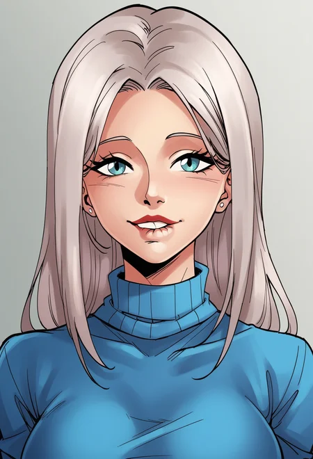 score_9, score_8_up, score_7_up,  <lora:hheroes:1> hh3r03s, 1girl,turtleneck,biting lip,looking at viewer