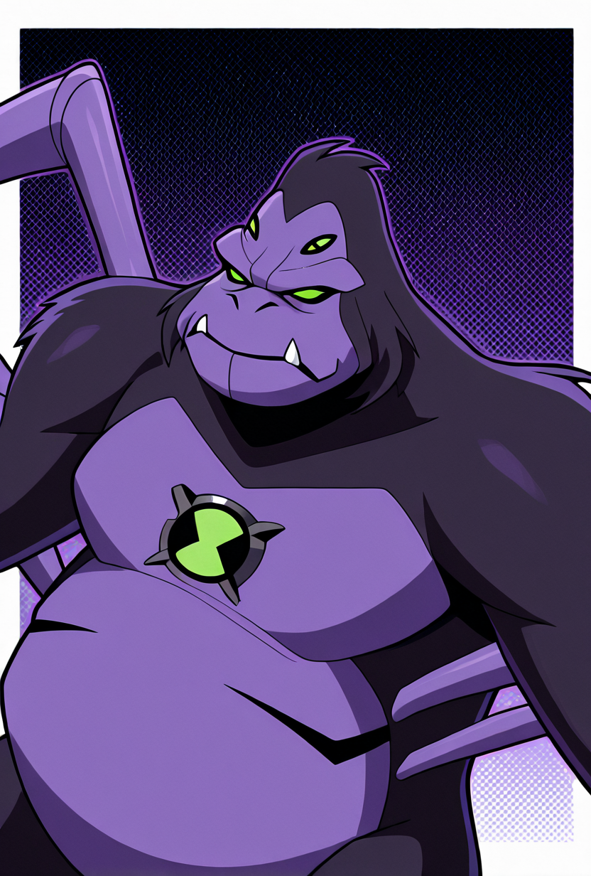 <lora:ultspidmon-10:1> ultspidmon, no humans, solo, fangs, monster, extra eyes, green eyes, pokemon (creature), arthropod limbs, purple face,, masterpiece, best quality, amazing quality, very aesthetic, absurdres, newest,, upper body, halftone effect, white borders, abstract background:1.2,