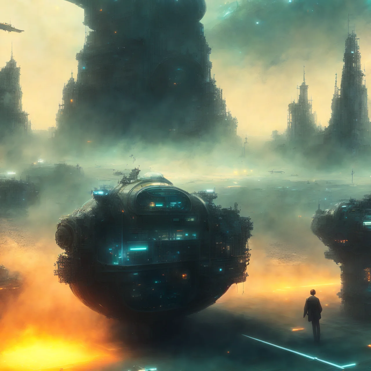 photo, a society where people can control gravity [scifi|fantasy] a malfunctioning time machine creates alternate timelines, [fantasy:scifi:2], (to8highkey:1) <lora:to8sHighKeyLORASD21_sd21768:0.6> <lora:johnsondesuv2-e1:1>
