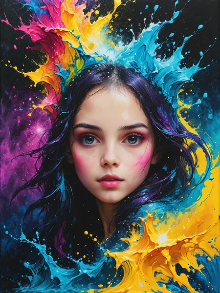 Fountains of youth flow with stardust, ultra-fine digital painting, <lora:xl_more_art-full_v1:0.3>, <lora:Desolation:0.6> <lora:gorgoeus_splash_of_vibrant_paint:0.7> Gorgeous splash of vibrant paint