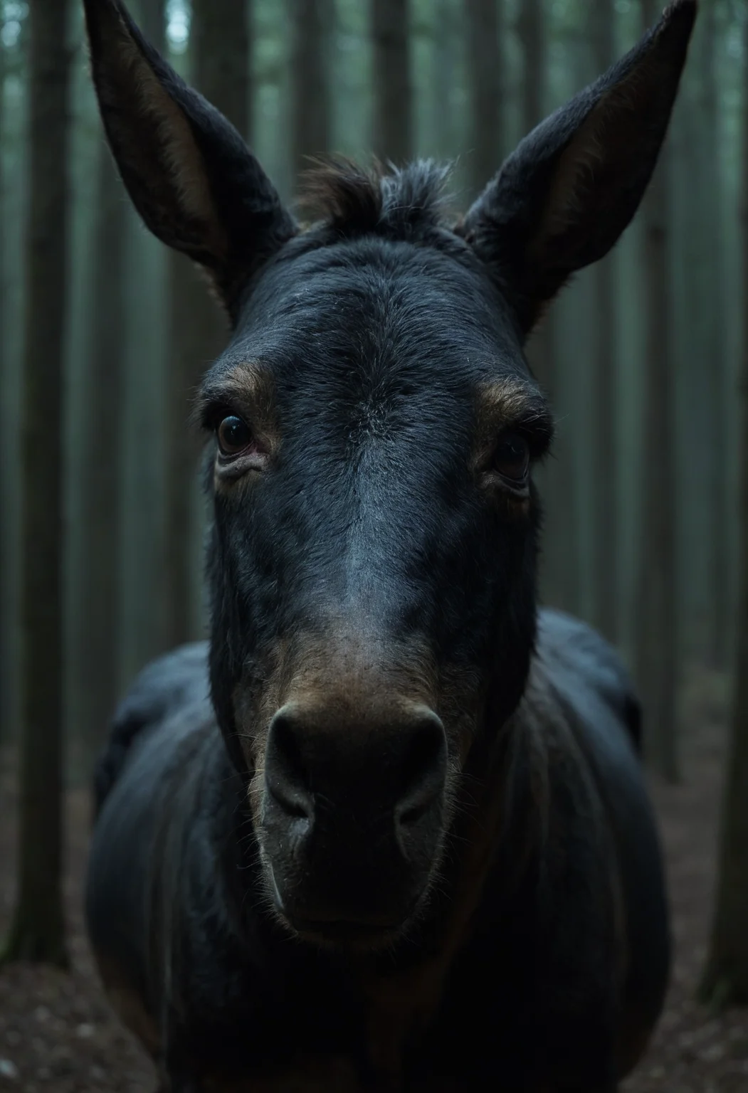 Pure Mule, Bokeh, Disgusting, F/1.8, (art by Denis Sarazhin:0.7), digital cinematic color grading natural lighting cool shadows warm highlights soft focus actor directed cinematography dolbyvision  Naoko Takeuchi and by Antoni Pitxot and by Sandrine Hermand-grisel, a look of terror scared horrified