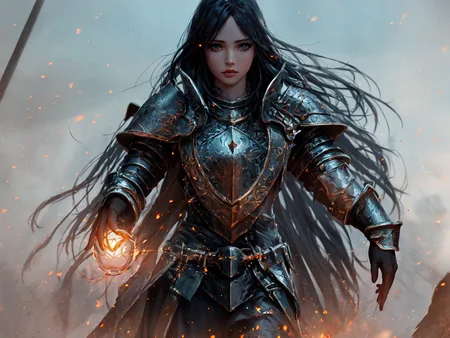 (A cursed knight, clad in black armor,) must journey through a desolate, haunted land to reach the Elden_Ring and lift the (curse that plagues their soul.)Along the way, they encounter other travelers, (each struggling with their own demons and secrets), As they draw closer to the Elden Ring, they are confronted with visions of their past mistakes, (all tinged with a red hue,)
looking at viewer, highres, superb, 8k wallpaper, extremely detailed, intricate, unreal engine 5, volumetric lighting, realistic, realistic lighting, cinematic, 4k, cinematic lighting, 8k, depth of field, 3d, perfect, award-winning, hyper-detailed, photorealistic, ultra realistic, realistic light, hard lighting, intricate details, stop motion, hyperfocus, tonemapping, sharp focus, hyper detailed, detailed eyes, eyes focus, (illustration:1.1), highres, (extremely detailed CG unity 8k wallpaper:1.1), (beautiful face:1.15), (cowboy_shot:1.5)
(nixeu_soft:0.7), (nixeu_white:0.7),