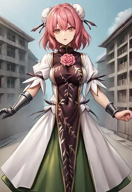 1girl, kasen, 
masterpiece, best quality, very aesthetic, absurdres,