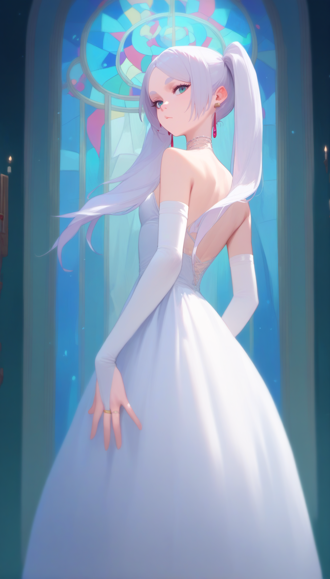 score_9, score_8_up, score_7_up, score_6_up,
nereirfpnxl, frieren, silver hair, jewelry, earrings, twintails, ;3, 
<lora:frieren_nereirfpnxl_pony:1>