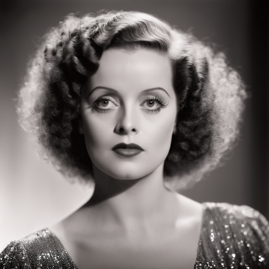 cinematic film still of  <lora:1930's style:1>
In the 1930's Elsa Lanchester a woman with a curly hair and eye makeup,1girl,solo,monochrome,upper body,greyscale,artist name,signature,lips,realistic,realism,perfection,perfect,filmic,retro,vintage,classic,different haircut,different look,different style,1930's style , 1930 style, shallow depth of field, vignette, highly detailed, high budget, bokeh, cinemascope, moody, epic, gorgeous, film grain, grainy