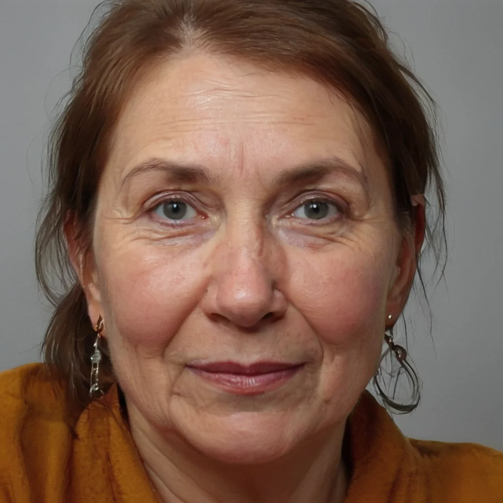 portrait photo of a 30 yo russain old woman