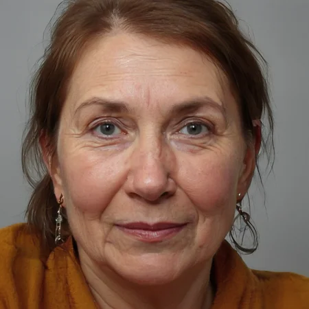 portrait photo of a 30 yo russain old woman