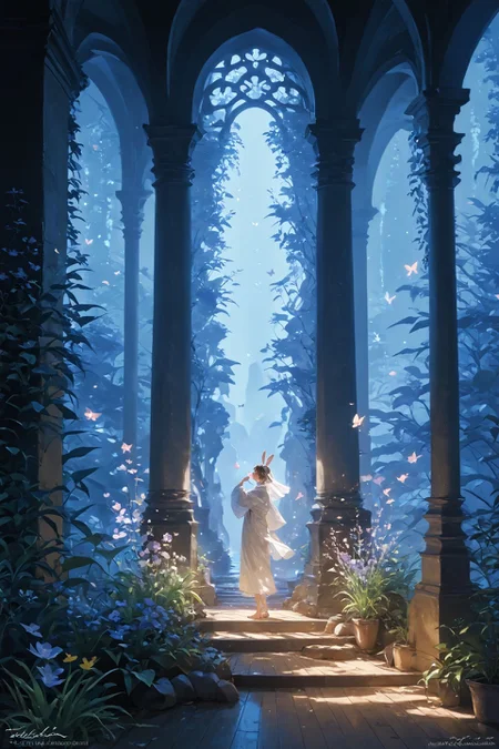 detailed background,Cinematic Lighting,film grain,score_9,score_8_up,score_7_up,zPDXL2,masterpiece,best quality,highly detailed,
<lora:(增强)sdxl_lightning_8step_lora:1>,<lora:glowneon_xl_v1:1>,glowing,<lora:hand 4:1>,hand person,<lora:Expressive_H:0.8>,Expressiveh,<lora:1llum1XLP:0.8>,1llum1,
scenery,fruit,rabbit ears,butterfly,veil,wide sleeves,flower,aquarium,dragon,1girl,